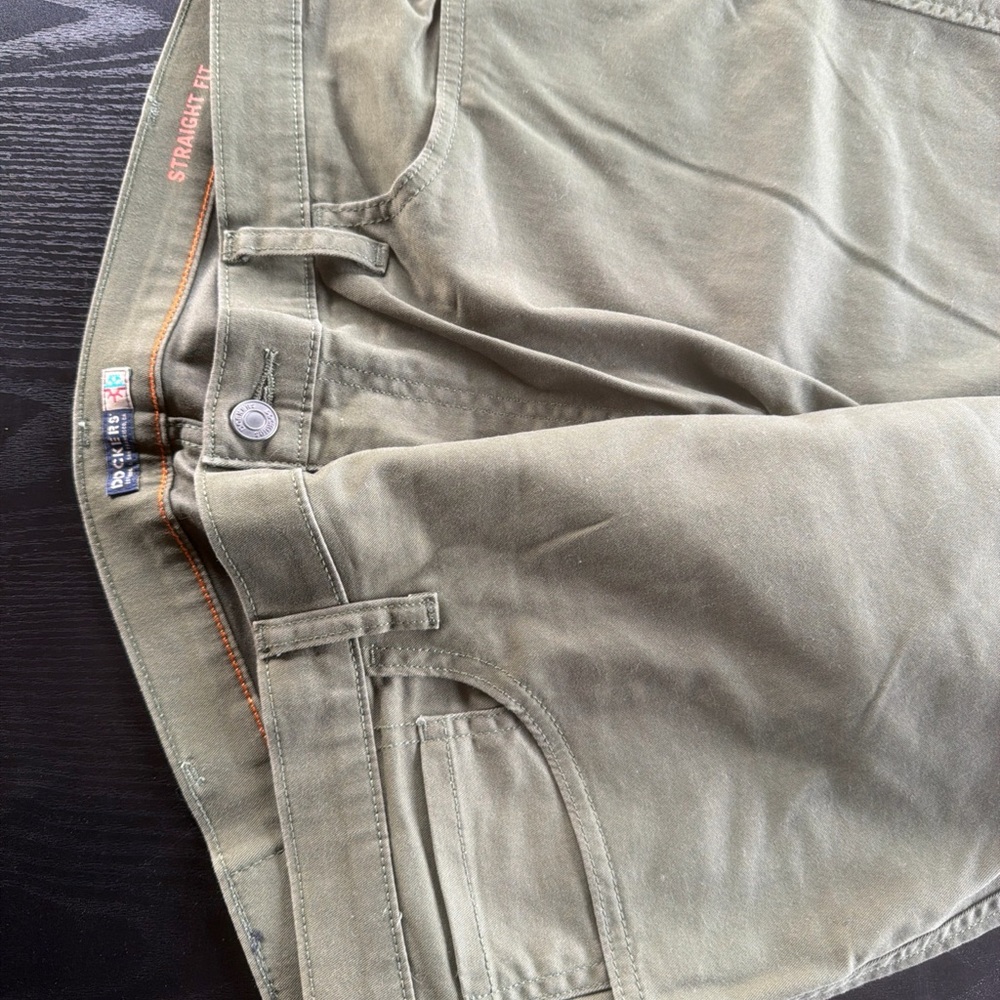 Dockers Men's Workday Pants 40x30 Green